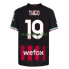 Maillot de Supporter AC Milan Theo 19 Domicile 2022-23 Pour Homme